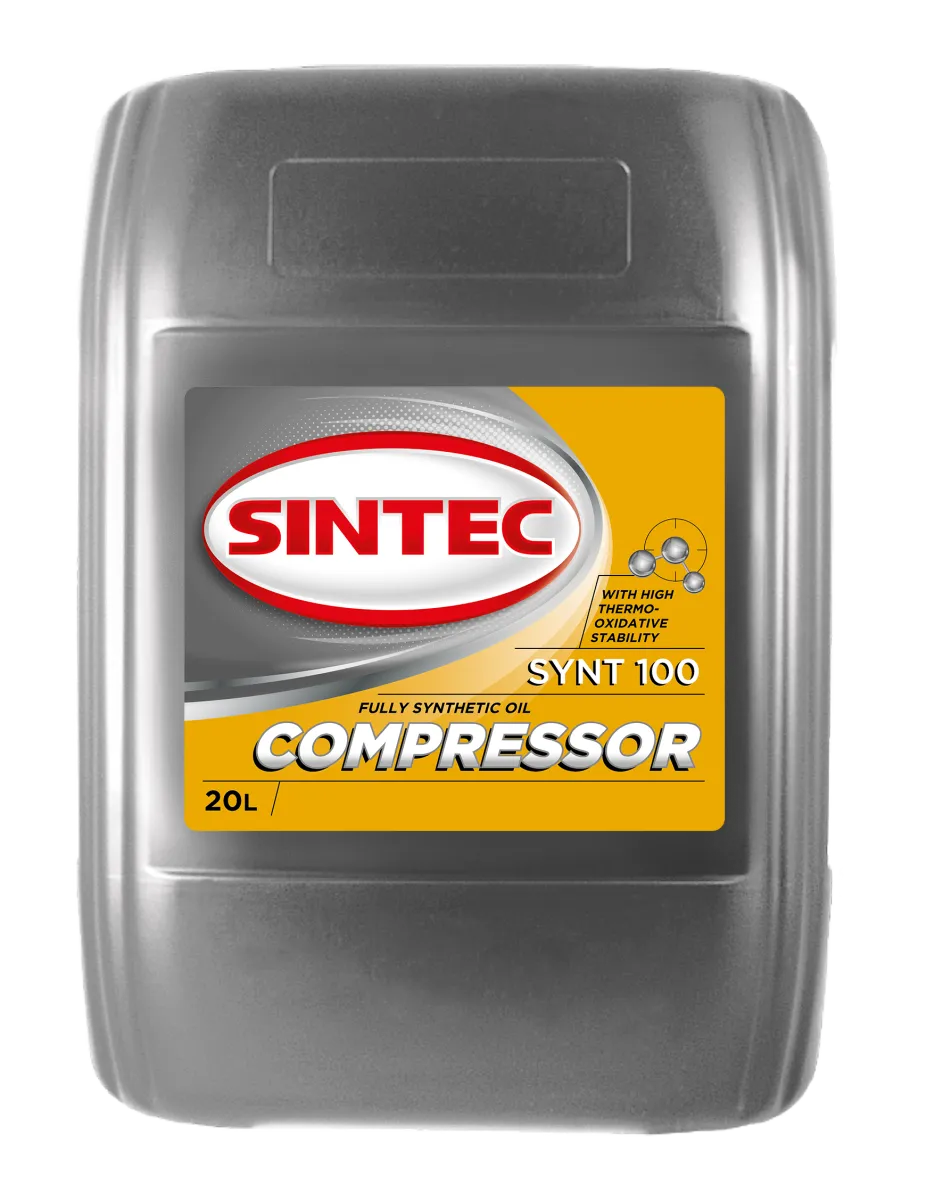 SINTEC COMPRESSOR SYNT 100 Компрессорные масла: описание, применение, свойства, где
							купить