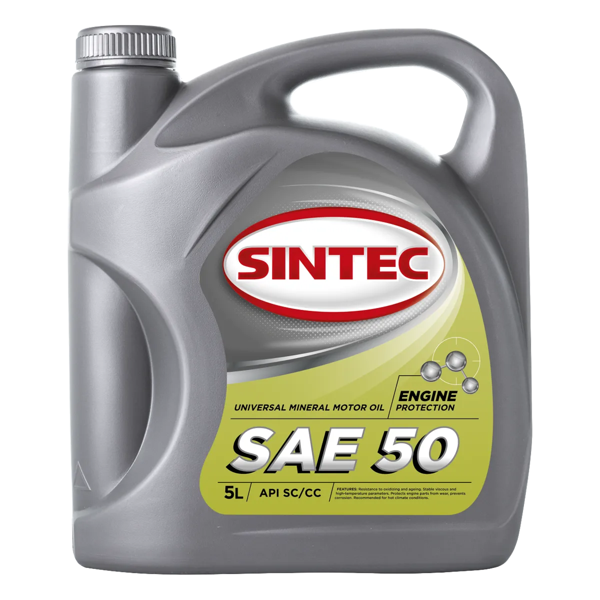 SINTEC SAE 50 API SC/CC Масла для коммерческой техники: описание, применение, свойства, где
							купить