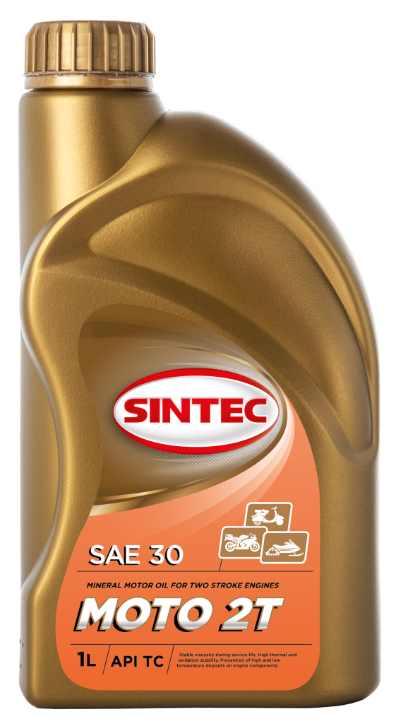 SINTEC 2T MOTO Масла для малой техники: описание, применение, свойства, где
							купить