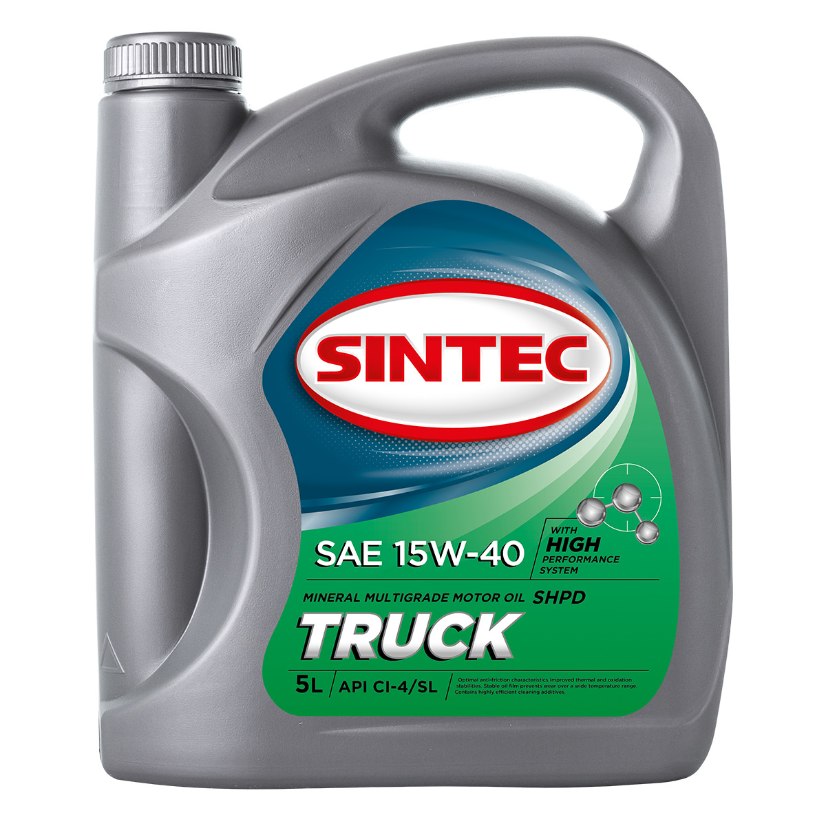SINTEC TRUCK SAE 15W-40 API CI-4/SL Масла для коммерческой техники: описание, применение, свойства, где
							купить