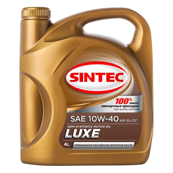 Масло SINTEC Lux SAE 10W-40 API SL/CF