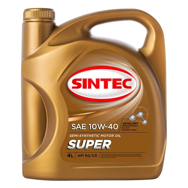 SINTEC SUPER SAE 10W-40 API SG/CD