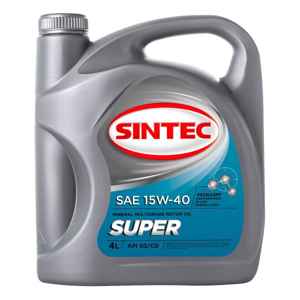 SINTEC SUPER SAE 15W-40 API SG/CD