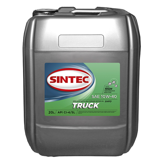 SINTEC TRUCK SAE 10W-40 API CI-4/SL Масла для коммерческой техники