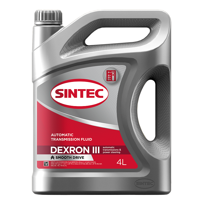 Трансмиссионное масло SINTEC DEXRON ATF III Трансмиссионные масла