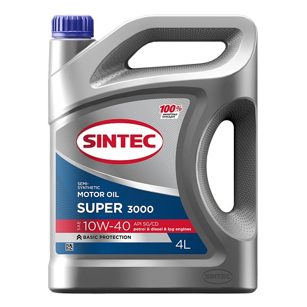 Sintec Super 3000 SAE 10W-40 API SG/CD Масла для легковых автомобилей: описание, применение, свойства, где
							купить