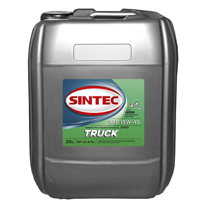 SINTEC TRUCK SAE 15W-40 API CI-4/SL Масла для коммерческой техники