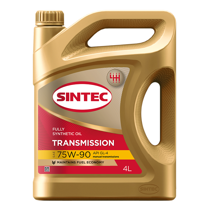 Трансмиссионное масло SINTEC TRANSMISSION ТМ4 SAE 75W-90 API GL-4 Трансмиссионные масла