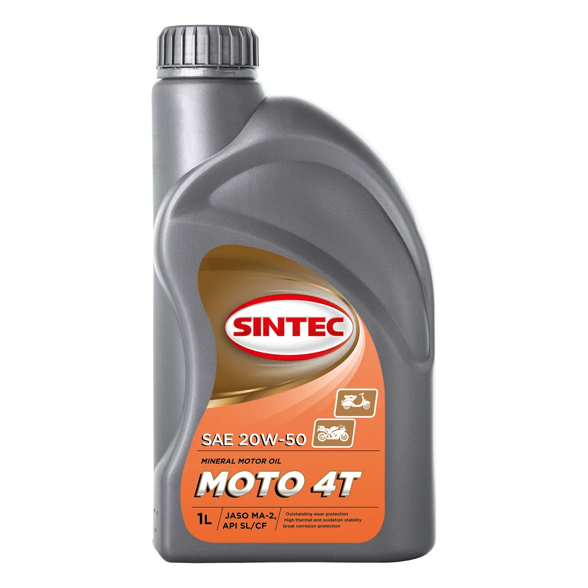 Моторное масло SINTEC MOTO 4T SAE 20W-50, JASO MA2 Масла для малой техники: описание, применение, свойства, где купить
