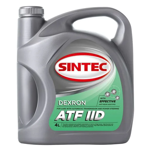 Трансмиссионное масло SINTEC DEXRON ATF II Трансмиссионные масла