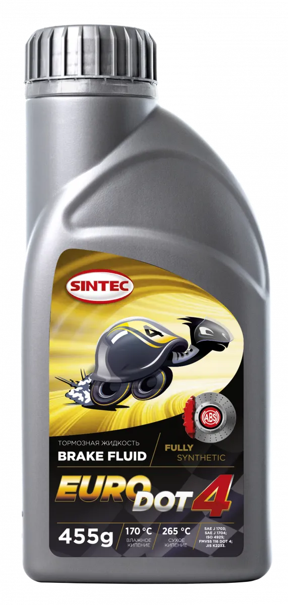 Тормозная жидкость SINTEC EURO DOT-4 Тормозные жидкости: описание, применение, свойства, где купить