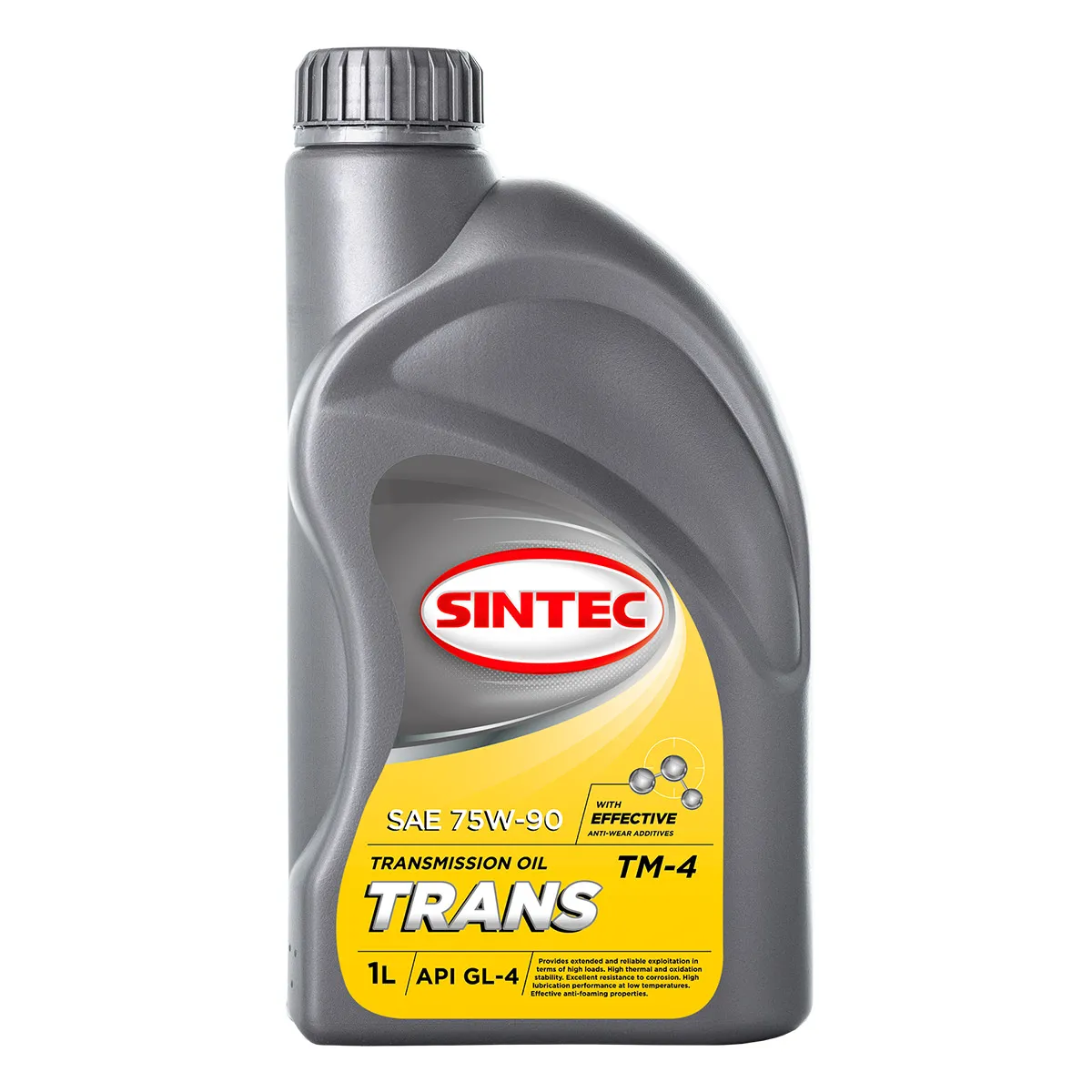 Трансмиссионное масло SINTEC TRANS ТМ4 SAE 75W-90 API GL-4 Трансмиссионные масла: описание, применение, свойства, где купить