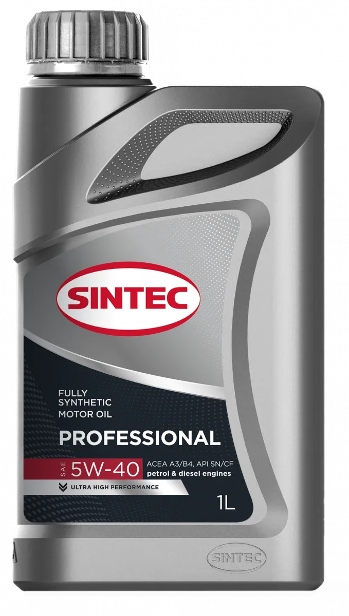 картинка Sintec Professional 5W-40 A3/B4 SN/CF от магазина Одежда+