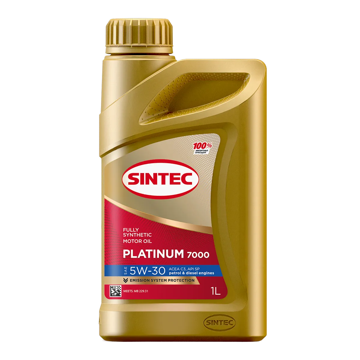 Моторное масло SINTEC PLATINUM 7000 SAE 5W-30 API SP ACEA C3 Масла для легковых автомобилей: описание, применение, свойства, где купить