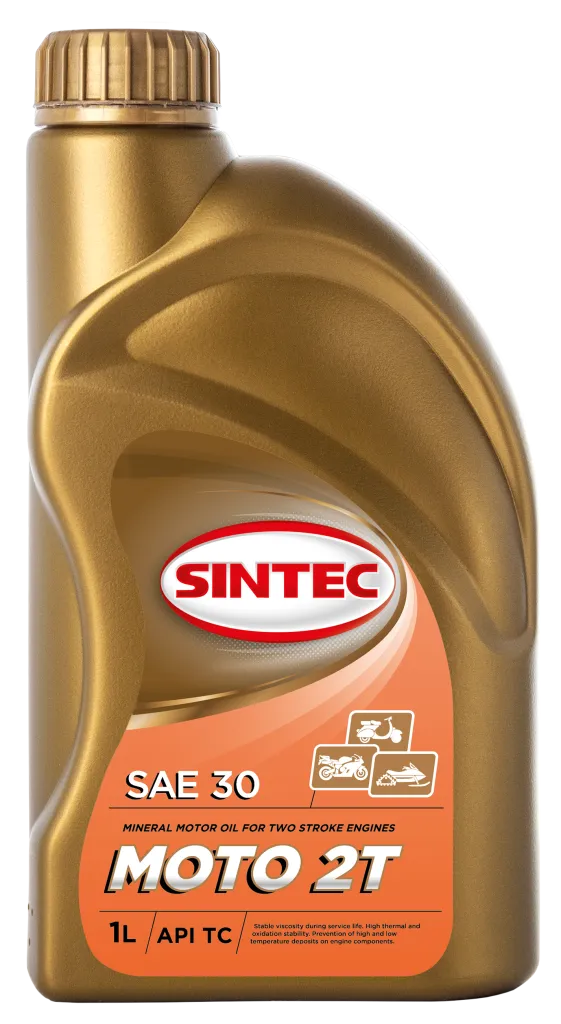 Моторное масло SINTEC MOTO 2Т Масла для малой техники: описание, применение, свойства, где купить