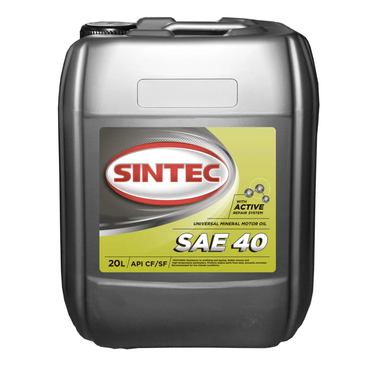 Моторное масло SINTEC SAE 40 API CF/SF Масла для коммерческой техники: описание, применение, свойства, где купить